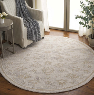 Safavieh Ebony EBN134A Ivory / Beige Area Rug Room Scene Feature