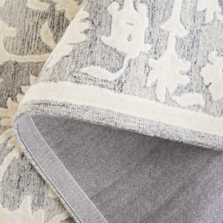 Safavieh Ebony EBN134G Silver / Ivory Area Rug Fold