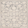Safavieh Ebony EBN134G Silver / Ivory Area Rug Square
