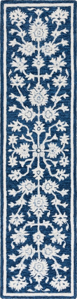 Safavieh Ebony EBN134N Navy / Ivory Area Rug Runner