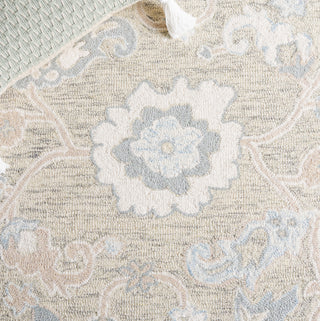Safavieh Ebony EBN136G Light Grey / Ivory Area Rug Detail