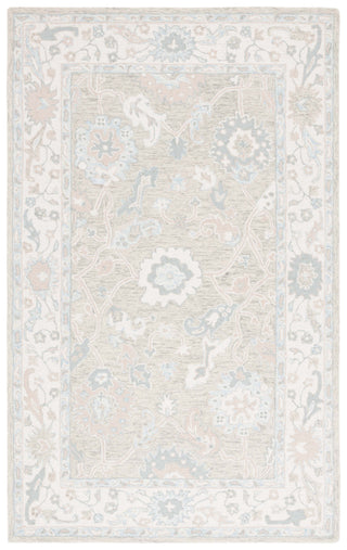 Safavieh Ebony EBN136G Light Grey / Ivory Area Rug Main