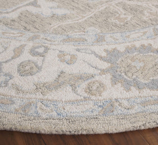 Safavieh Ebony EBN136G Light Grey / Ivory Area Rug Detail