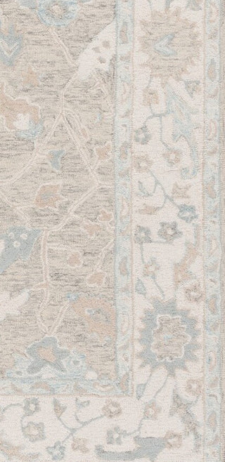Safavieh Ebony EBN136G Light Grey / Ivory Area Rug Square