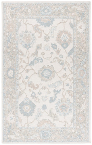 Safavieh Ebony EBN136M Ivory / Blue Area Rug Main