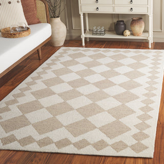 Safavieh Ebony EBN137B Beige / Ivory Area Rug Room Scene