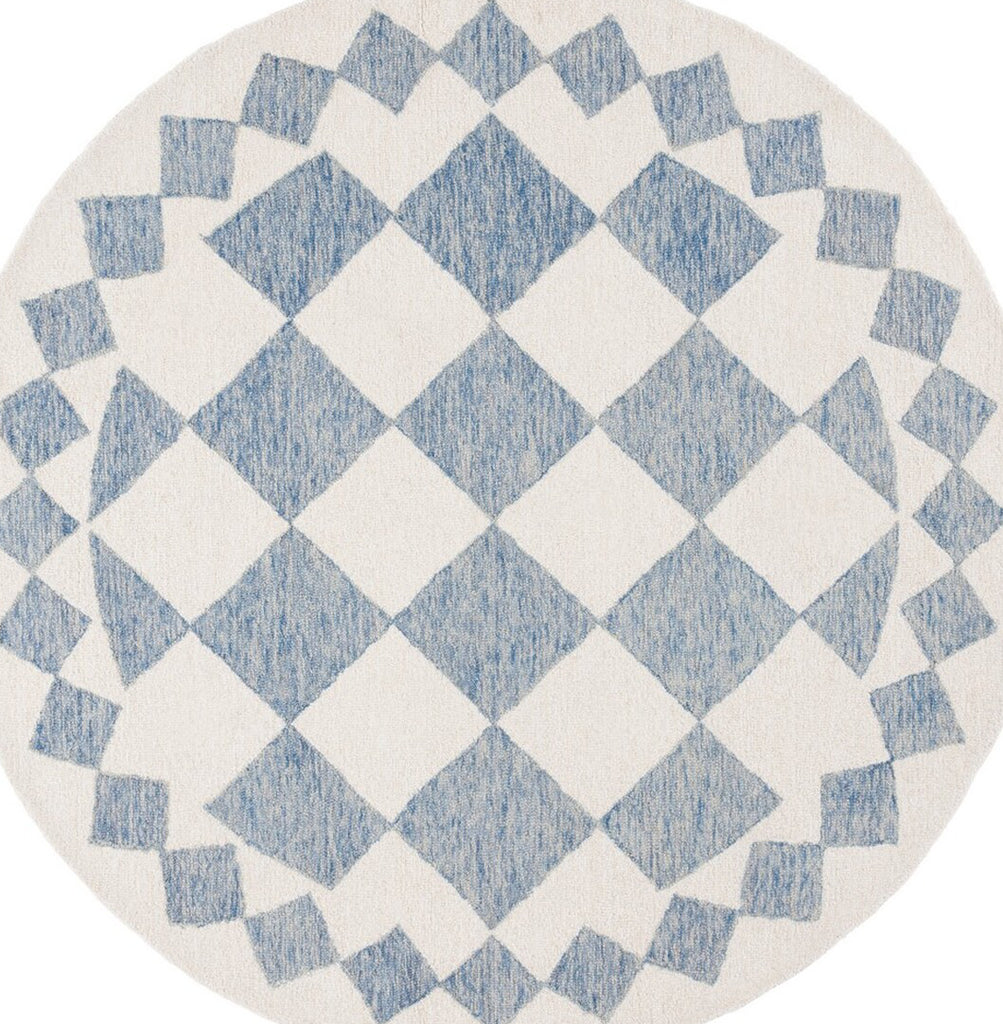 Safavieh Ebony EBN137M Blue / Ivory Area Rug main image