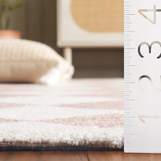 Safavieh Ebony EBN137P Pink / Ivory Area Rug Detail