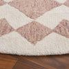 Safavieh Ebony EBN137P Pink / Ivory Area Rug Detail