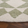 Safavieh Ebony EBN137Y Green / Ivory Area Rug Detail