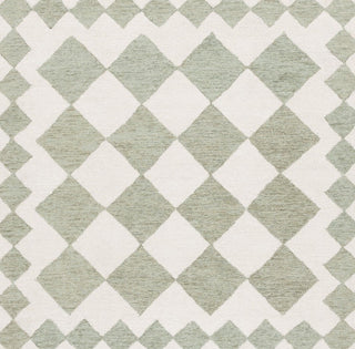 Safavieh Ebony EBN137Y Green / Ivory Area Rug Square