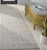 Safavieh Ebony EBN139G Grey / Ivory Area Rug Room Scene Feature