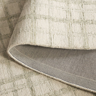 Safavieh Ebony EBN141W Sage / Ivory Area Rug Fold