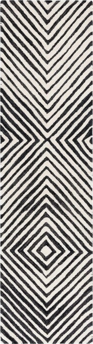 Safavieh Ebony EBN150 Black / Ivory Area Rug