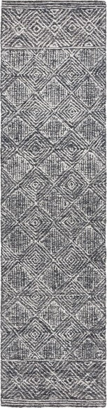 Safavieh Ebony EBN204 Silver / Black Area Rug