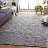 Safavieh Ebony EBN204 Silver / Black Area Rug