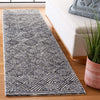 Safavieh Ebony EBN204 Charcoal / Ivory Area Rug Room Scene Feature