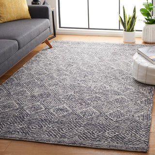 Safavieh Ebony EBN204 Charcoal / Ivory Area Rug