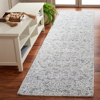 Safavieh Ebony EBN209 Light Blue / Ivory Area Rug Room Scene Feature