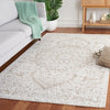 Safavieh Ebony EBN211 Ivory / Brown Area Rug Room Scene Feature