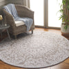 Safavieh Ebony EBN211 Ivory / Brown Area Rug Room Scene Feature
