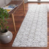 Safavieh Ebony EBN212 Ivory / Grey Area Rug Room Scene Feature