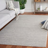 Safavieh Ebony EBN214 Silver / Grey Area Rug Room Scene Feature