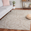 Safavieh Ebony EBN215 Brown / Ivory Area Rug Room Scene Feature