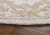 Safavieh Ebony EBN218A Ivory / Light Green Area Rug Detail