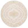Safavieh Ebony EBN218A Ivory / Light Green Area Rug Round