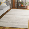Safavieh Ebony EBN221G Light Grey / Beige Area Rug Room Scene