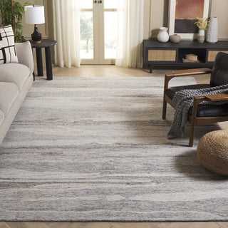 Safavieh Ebony EBN221H Dark Grey / Ivory Area Rug Room Scene Feature