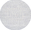 Safavieh Ebony EBN222F Ivory / Grey Area Rug Round