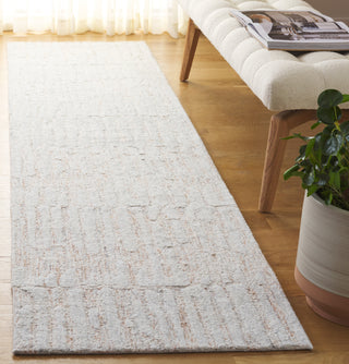 Safavieh Ebony EBN228P Rust / Grey Area Rug Room Scene Feature