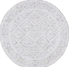 Safavieh Ebony EBN229G Taupe / Ivory Area Rug Round