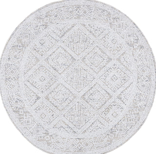 Safavieh Ebony EBN229G Taupe / Ivory Area Rug Round