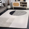 Safavieh Ebony EBN252Z Black / Ivory Area Rug Room Scene