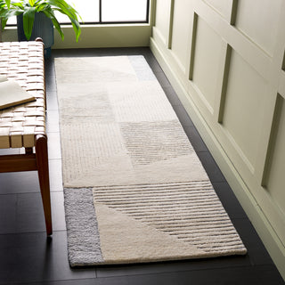 Safavieh Ebony EBN253G Beige / Grey Area Rug Room Scene