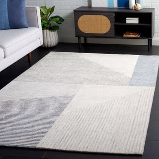 Safavieh Ebony EBN253G Beige / Grey Area Rug Room Scene