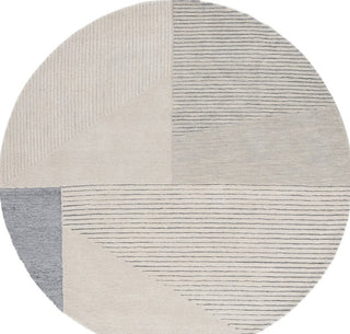 Safavieh Ebony EBN253G Beige / Grey Area Rug Round