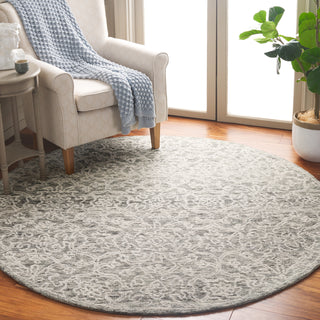 Safavieh Ebony EBN301 Ivory / Grey Area Rug Room Scene Feature