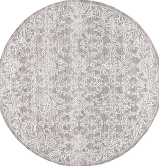 Safavieh Ebony EBN302 Ivory / Grey Area Rug Round