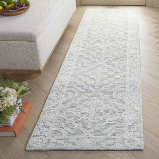 Safavieh Ebony EBN304 Ivory / Light Grey Area Rug Room Scene Feature