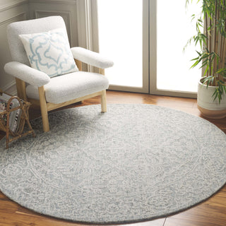 Safavieh Ebony EBN304 Ivory / Light Grey Area Rug Room Scene Feature