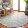 Safavieh Ebony EBN305 Ivory / Blue Area Rug Room Scene Feature