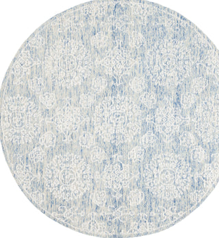 Safavieh Ebony EBN305 Ivory / Blue Area Rug Round