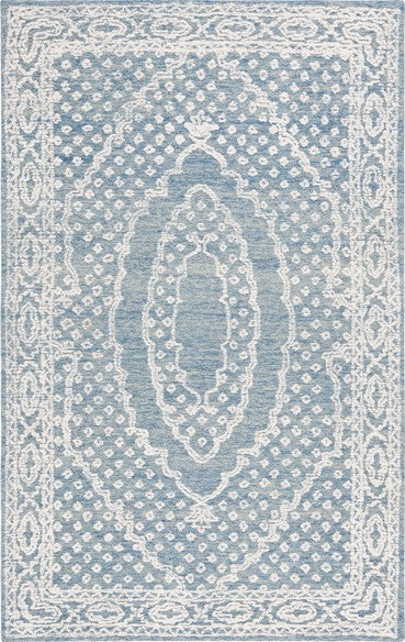 Safavieh Ebony EBN306 Ivory / Navy Area Rug