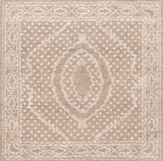 Safavieh Ebony EBN306 Ivory / Brown Area Rug Square
