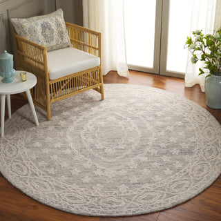 Safavieh Ebony EBN307 Ivory / Light Blue Area Rug Room Scene Feature