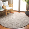Safavieh Ebony EBN308 Ivory / Dark Grey Area Rug Room Scene Feature